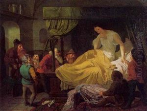 Schneewittchen's Erwachen Im Hause Der Zwerge by Alexander Otto Stichart