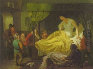 Schneewittchens Erwachen Im Hause Der Sieben Zwerge by Alexander Otto Stichart