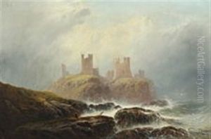 Costal Scenery At Dunstanburgh Castle In Northumberland