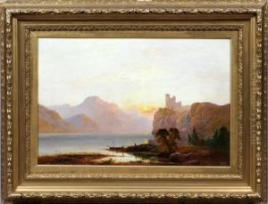 Twilight On The Loch by George Blackie Sticks