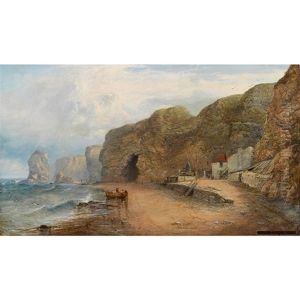 Marsden Bay Beach, South Shields, England