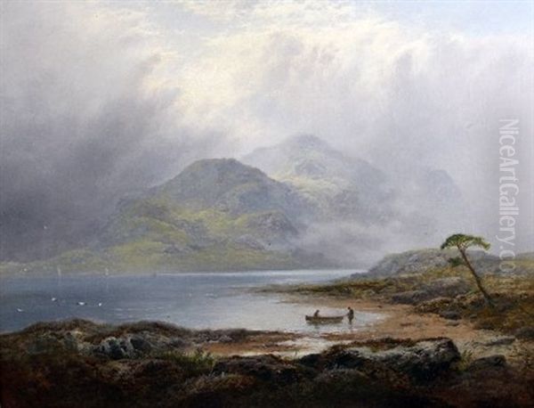 A Misty Day, The Silver Strand, Loch Katrine - view 1