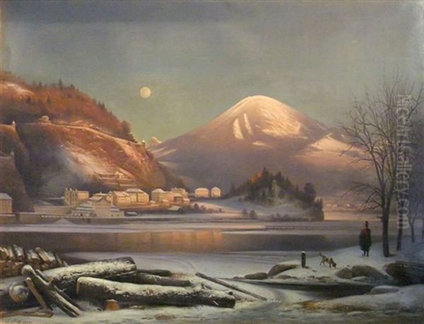 Winterlandschaft Bei Salzburg - view 1