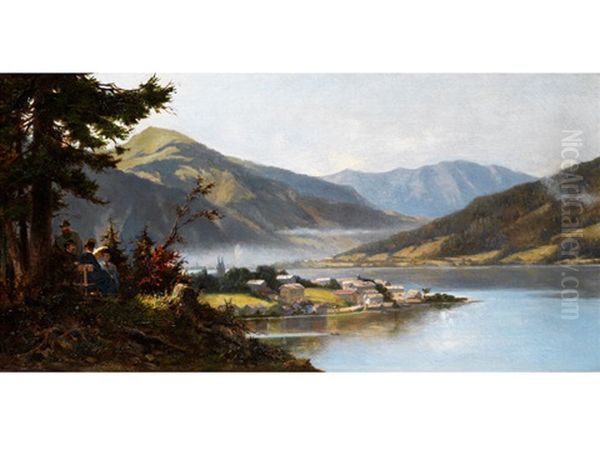 Blick Uber Den Tegernsee Mit Grasberg, Richtung Kreuth - view 1