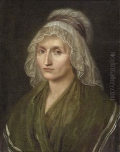 Philippine Stieler (die Mutter Des Kunstlers) by Joseph Karl Stieler