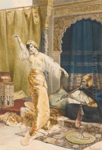 Oriental Dancer by Vincent G. Stiepevich