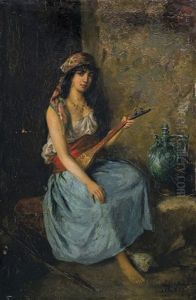 Eastern Dutar Player
