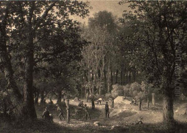 Civil War Camp - view 1