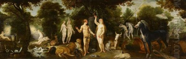Adam Und Eva. Erschaffung, Sundenfall Und Die Vertreibung Aus Dem Paradies - view 1