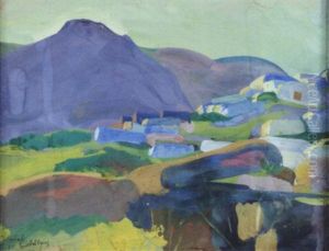 Sudlandische Landschaft by Karl Stirner