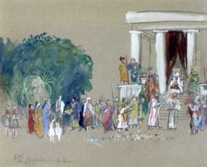 Christus Vor Dem Hohen Rat by Karl Stirner
