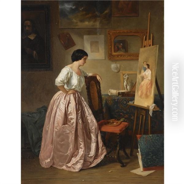 In The Artist's Studio - view 1