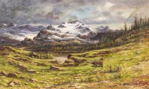 Landscape With Bear