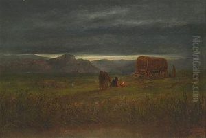 Morning - Ready To Break Camp by Charles S. Stobie