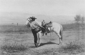 Tightening The Flank Cinch