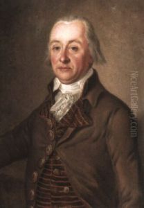 Portrait Of A Gentleman, Half-length In Brown
