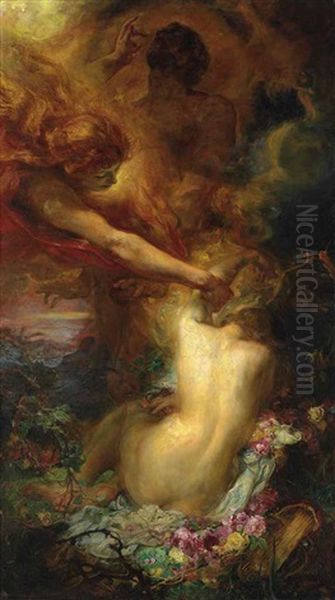 The Uplifting Of Pysche By The Help Of A Divinity Not Our Own - Virgil - view 1