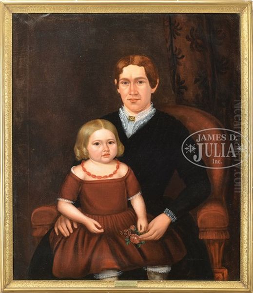 Portrait Of Mrs. Henry Gray And Daughter Emily - view 1