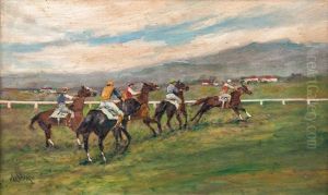 Horse Race by Alfred Stoecke