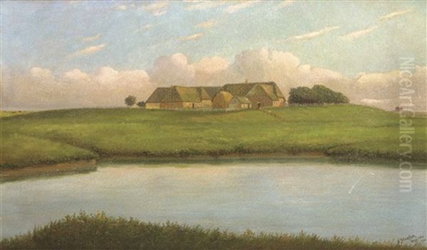 Honkenswarft Auf Hallig Langeness - view 1