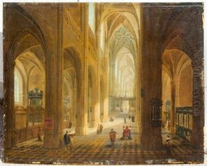 Interieur D"eglise by Christian Stoecklin