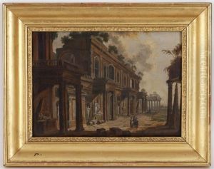 Personnages Dans Les Ruines (pair)