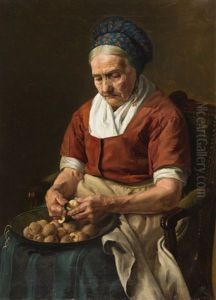Die Kartoffelschalerin Die Kartoffelschalerin