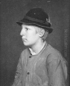 Portrait Eines Knaben Als Treiber