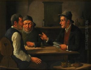 Striking A Deal by Carl Siegfried Stoitzner