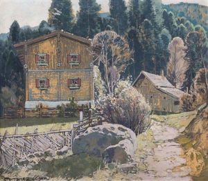 Holzhaus In Bramberg by Josef Stoitzner