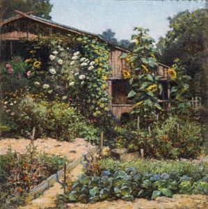 Farm Garden by Konstantin Stoitzner