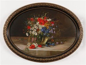 Wiesenblumenstraus In Vase Wiesenblumenstraus In Vase