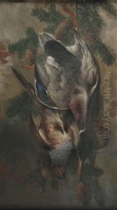 Jagdstillleben by Rudolf Stoitzner