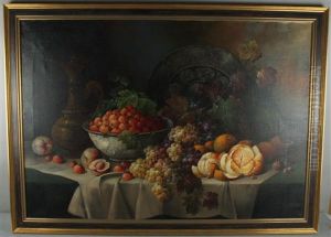 Stilleben Mit Fruchten Und Gefasen