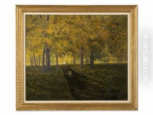 Autumn Landscape by Walter Stoitzner