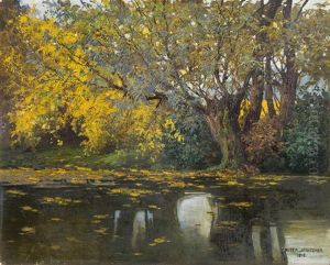 Herbstlandschaft by Walter Stoitzner