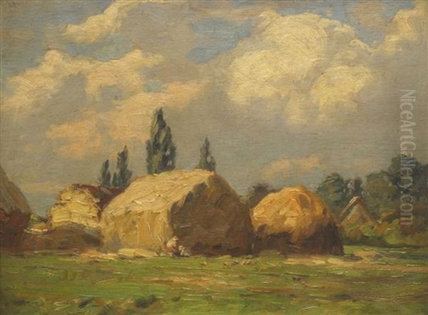 Haystacks - view 1