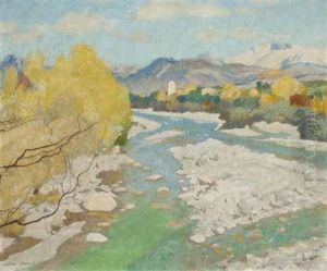 River Landscape, France