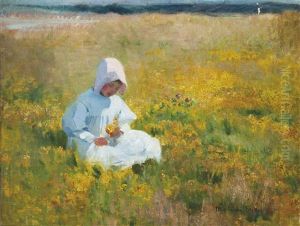 In The Meadow by Marianne Stokes