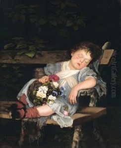 Traumendes Madchen by Marianne Stokes