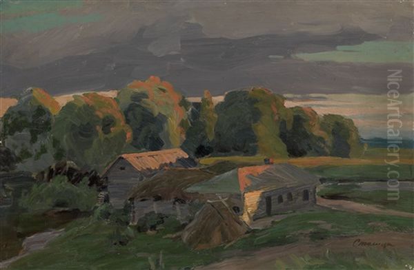 Ukrainian Village In Summer - view 1