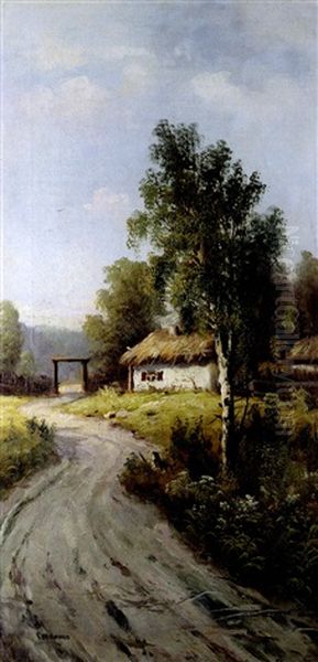 Der Dorfweg - view 1