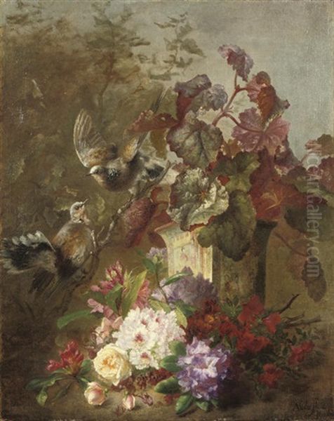 Flowers In An Oriental Vase - view 1