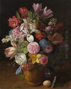 Vaso Di Fiori by Leopold von Stoll