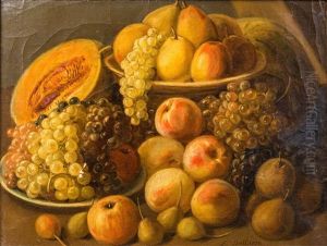 Fruchtestillleben by Leopold von Stoll