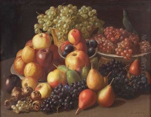 Obststillleben by Leopold von Stoll