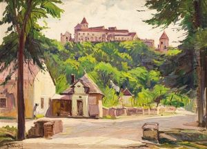 Hrad Pernstejn by Josef Stolovsky