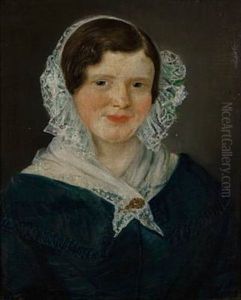 Portrett Av Kvinne by Matthias Stoltenberg