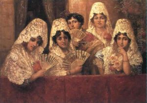 Majas Em El Balcon by Ramon Stolz Segui