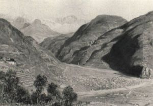 Blick Auf Bozen by Albert Stolz